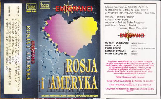 Emigranci -Rosja I Ameryka