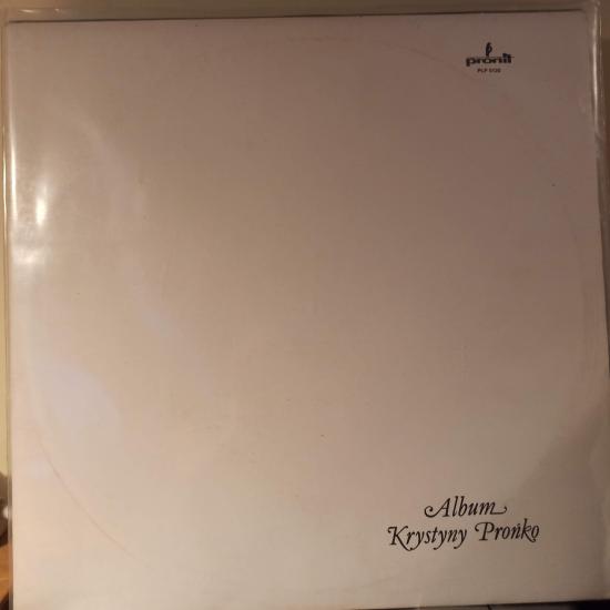 Krystyna Prońko -Album Krystyny Prońko