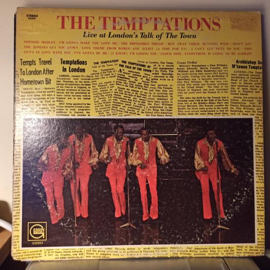 Temptations -Live At London's Talk Of The Town