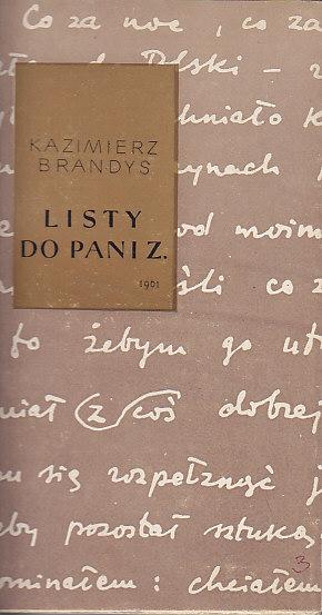 Kazimierz Brandys-Listy do Pani Z. 1961
