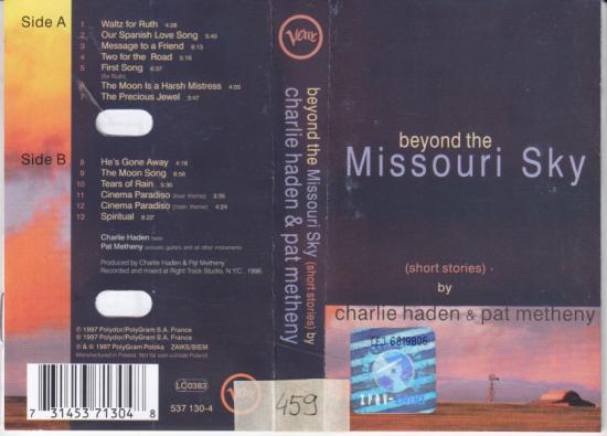 Charlie Haden & Pat Metheny -Beyond The Missouri Sky (Short Stories)