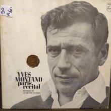 Yves Montand - Paris Recital: Recorded At Le Theatre D'etoile
